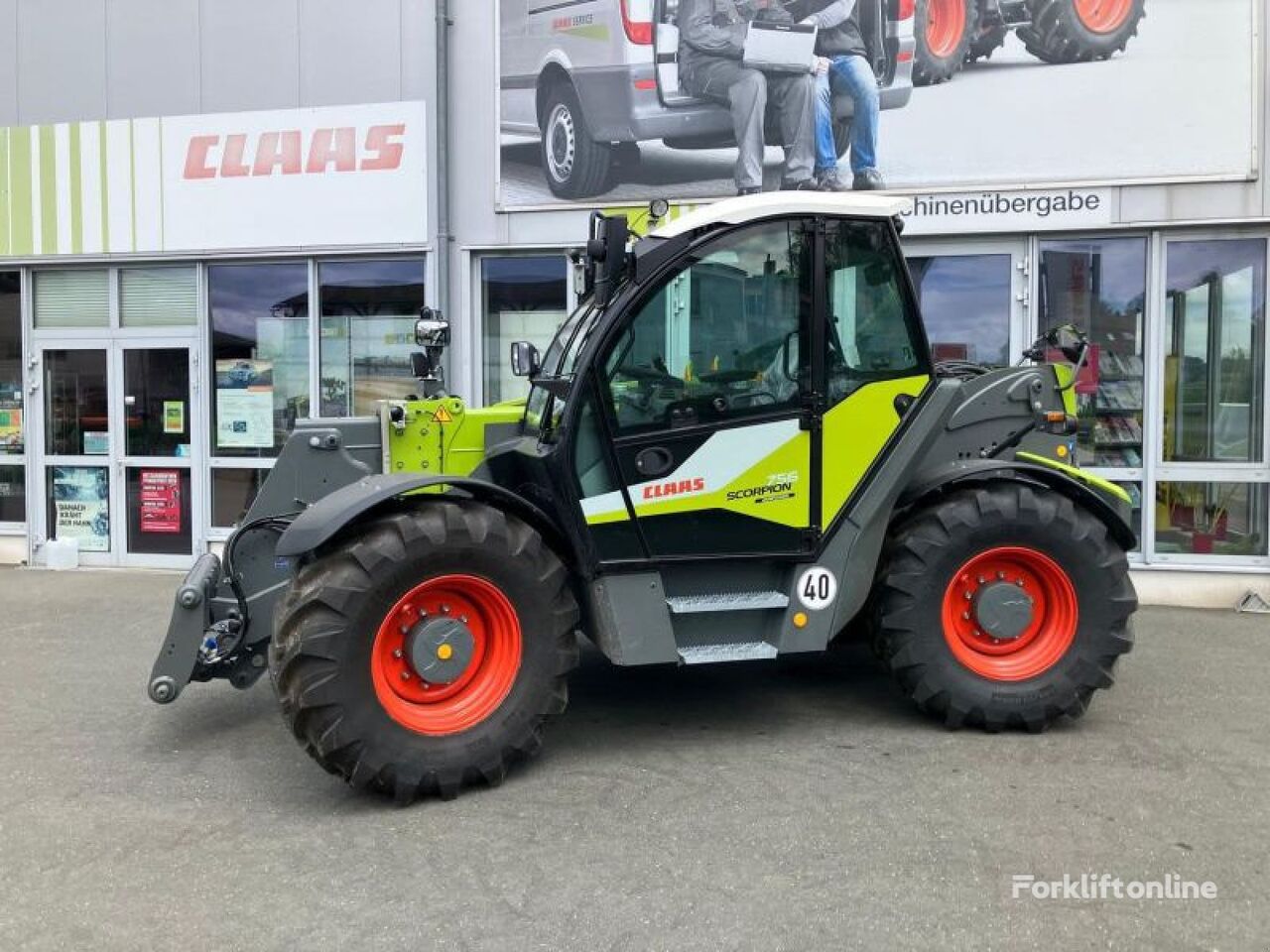 Claas SCORPION 756 VARIPOWER PLUS cargadora telescópica